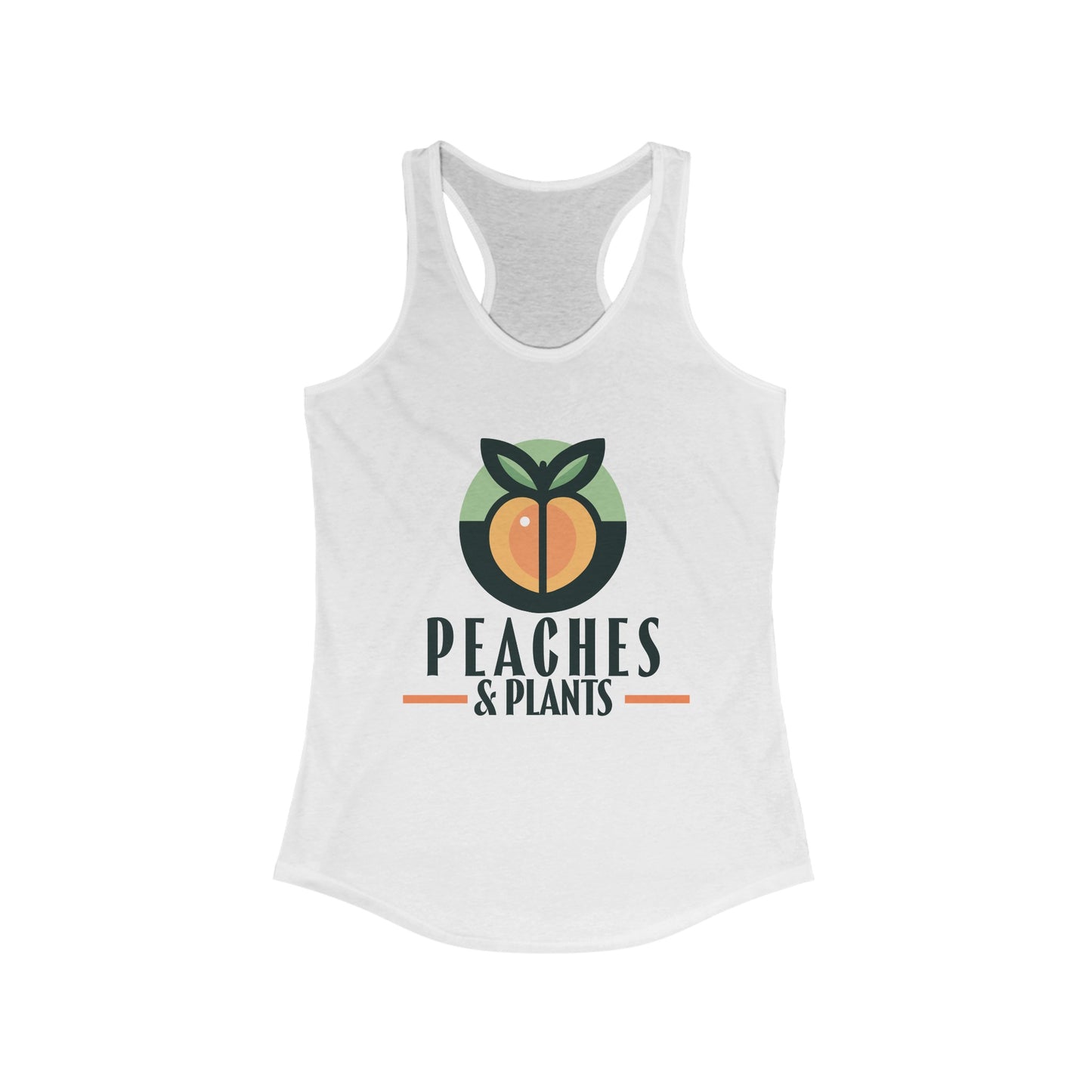 Peaches & Plants Racerback Tank