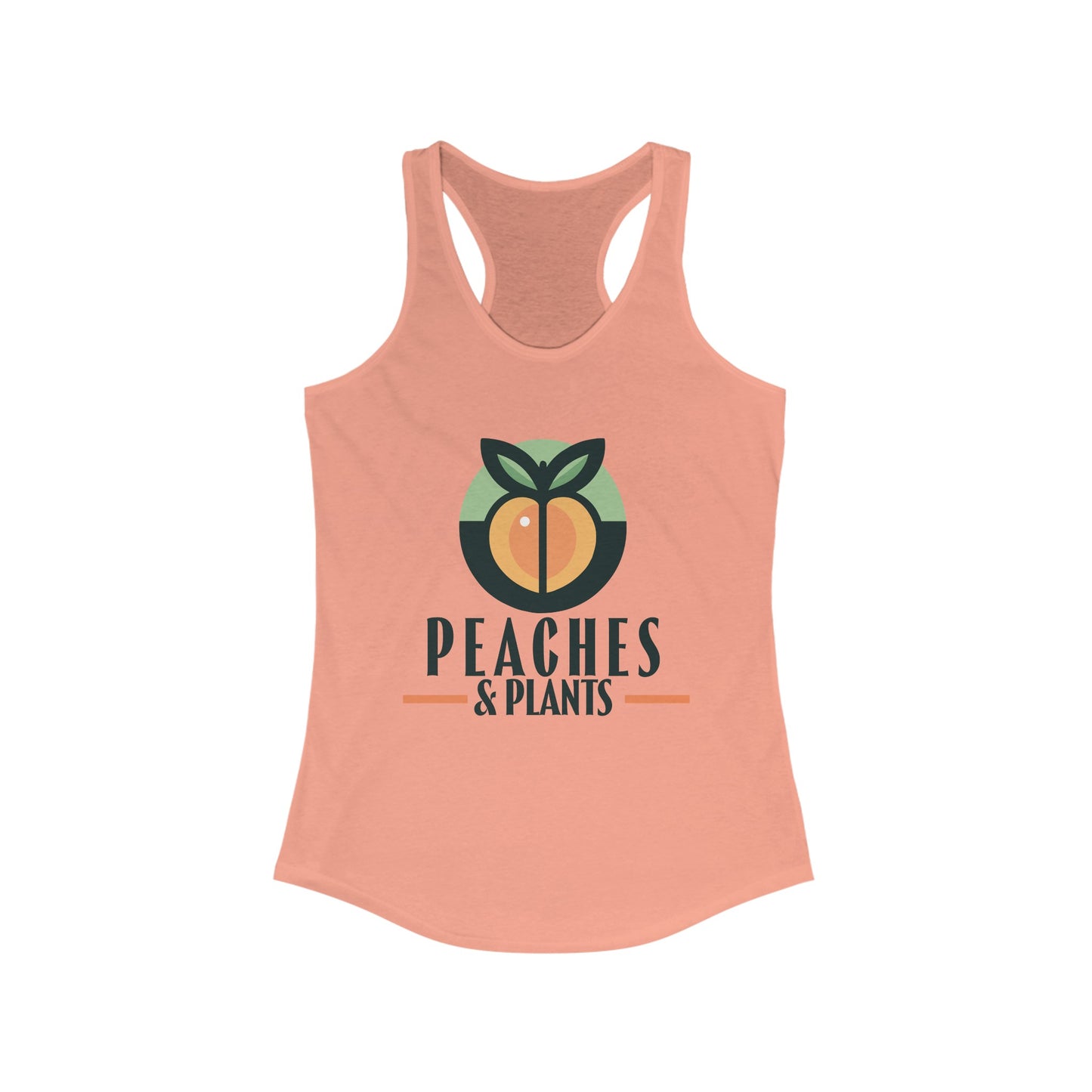 Peaches & Plants Racerback Tank