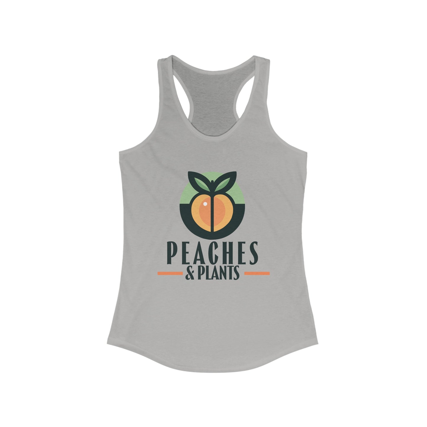 Peaches & Plants Racerback Tank