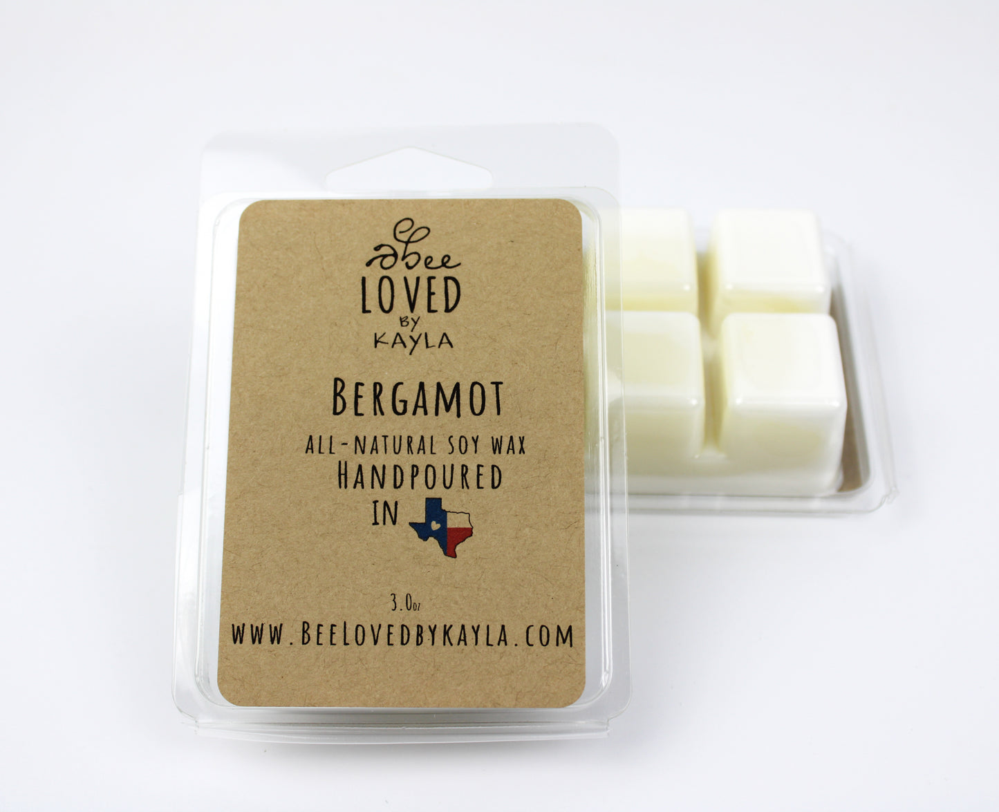 Bergamot | 3oz Clamshell | Soy Wax Melt