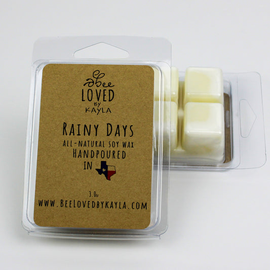 Rainy Days | 3oz Clamshell | Soy Wax Melt