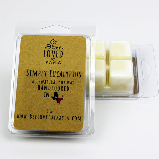 Simply Eucalyptus | 3oz Clamshell | Soy Wax Melt