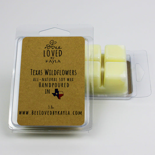 Texas Wildflowers | 3oz Clamshell | Soy Wax Melt